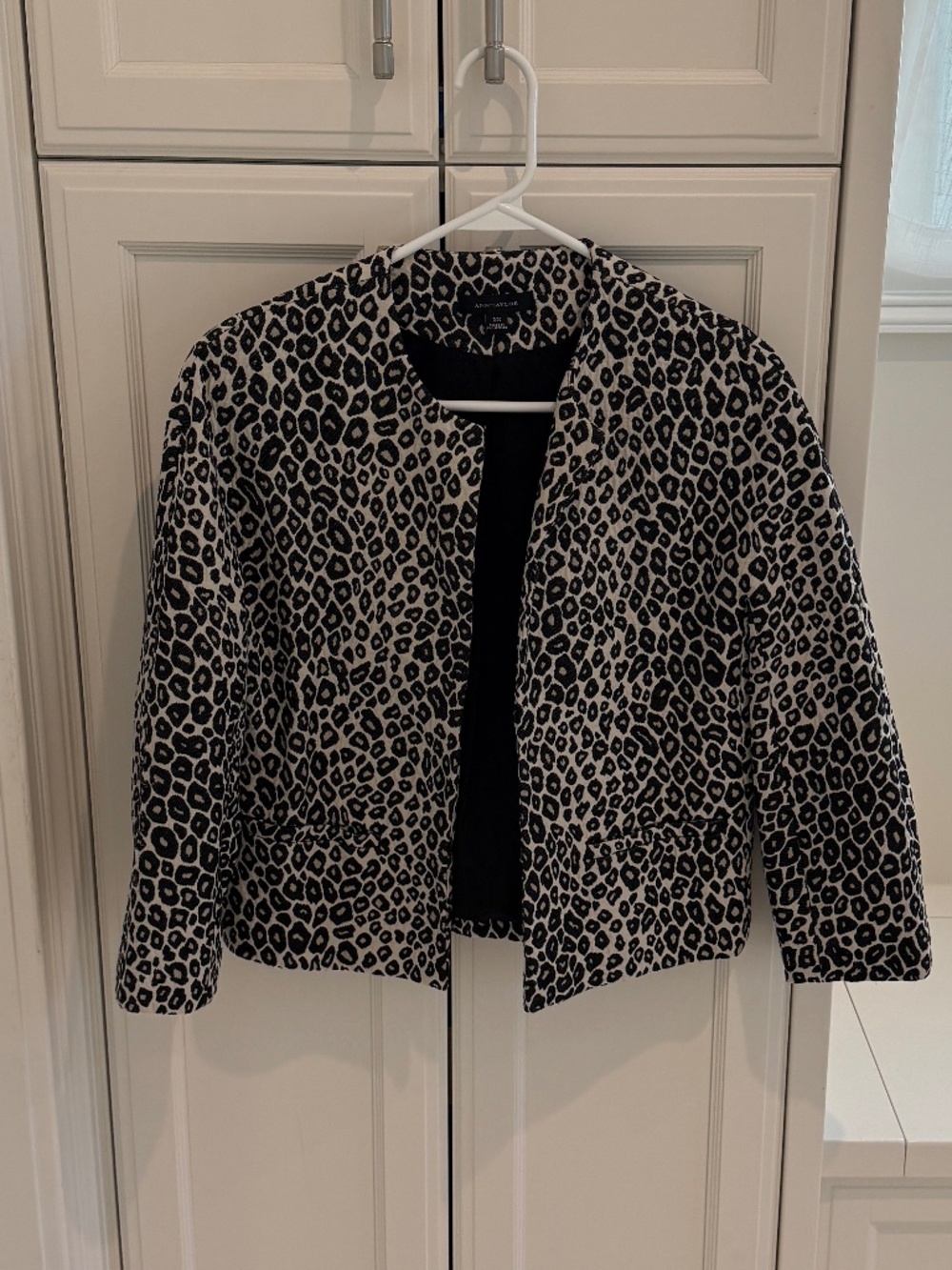 Leopard Print Blazer